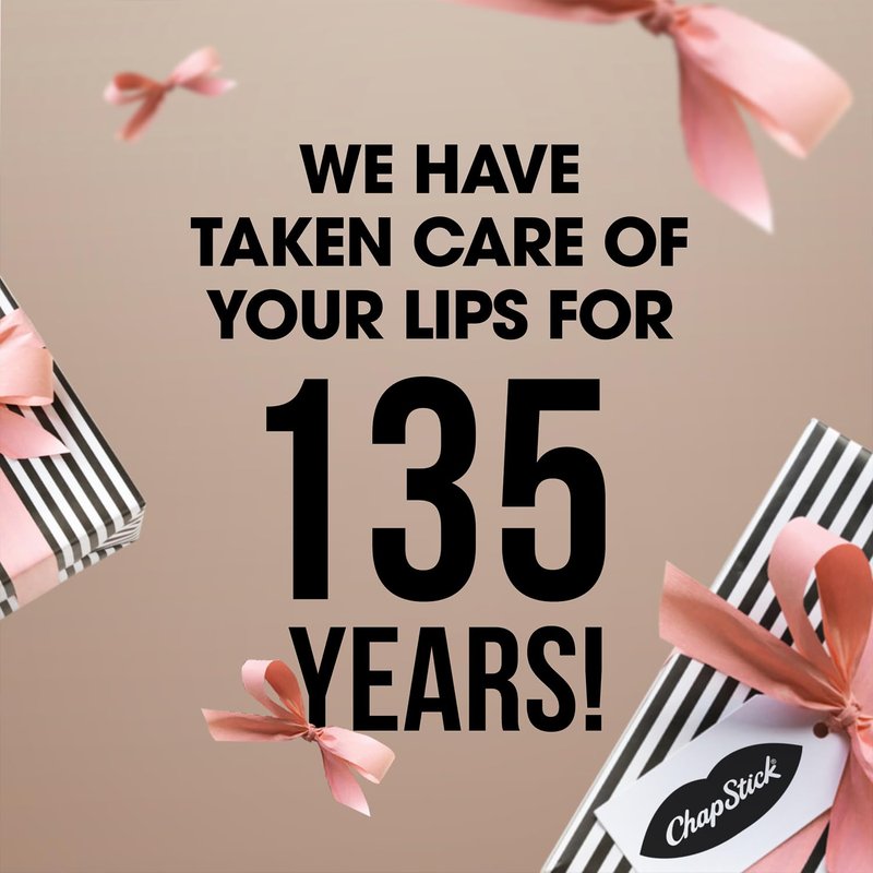 Classic Strawberry Lip Balm - 24-Count Tinted Moisturizer | Juicy & Sweet, 0.15 Oz Each
