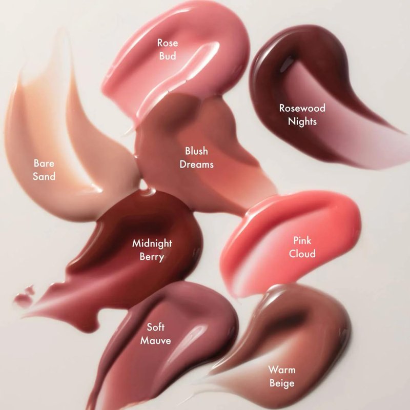 Dream Lip Oil | Hydrating Tinted Lip Gloss with Skincare Benefits - Non-Sticky Formula for Softness & Shine - Bare Sand (0.15 Oz)
