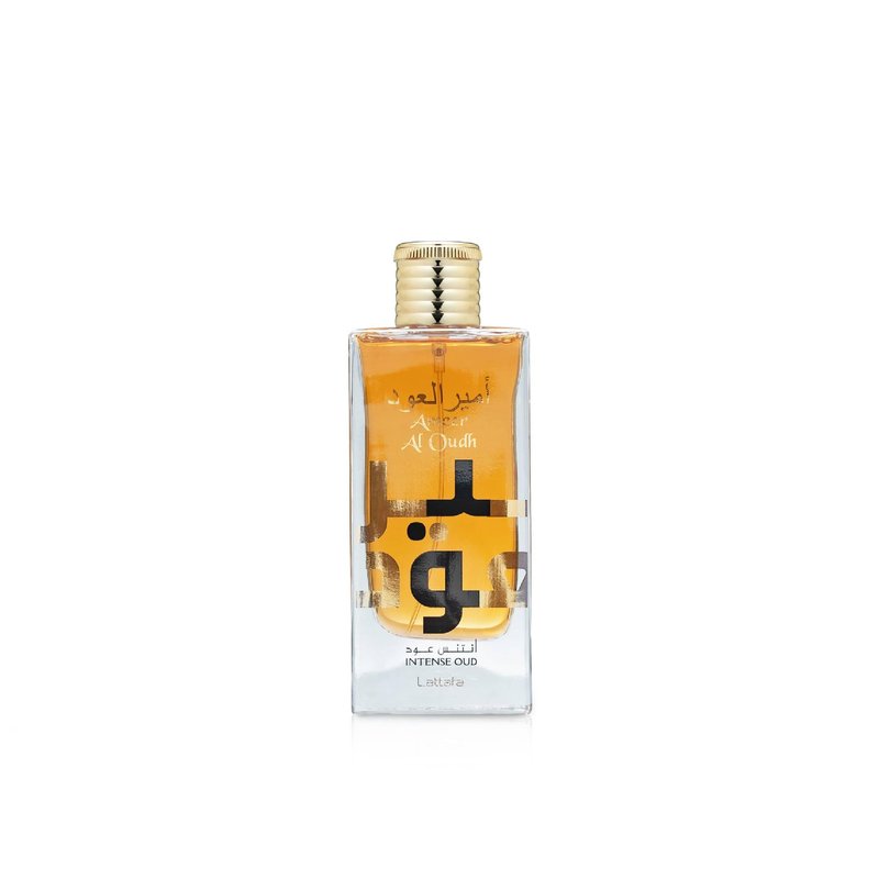 Lattafa Ameer Al Oud Intense Oud for Unisex Eau de Parfum Spray, 3.4 Ounce
