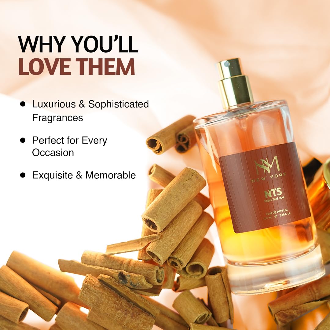 NOURISH MANTRA NM New York Aquaholic Luxury Perfume | Premium Long Lasting Fragrance Spray | With Aromatic Blend of Aquatic & Fresh Notes | Unisex Perfume | 100 ml