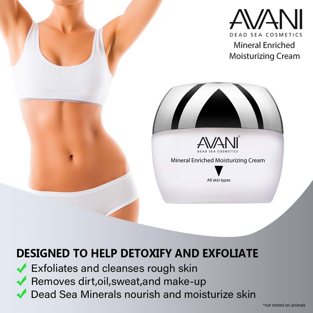 Avani Mineral Enriched Moisturizing Cream - For Normal to Dry Skin, 1.7 fl. oz.
