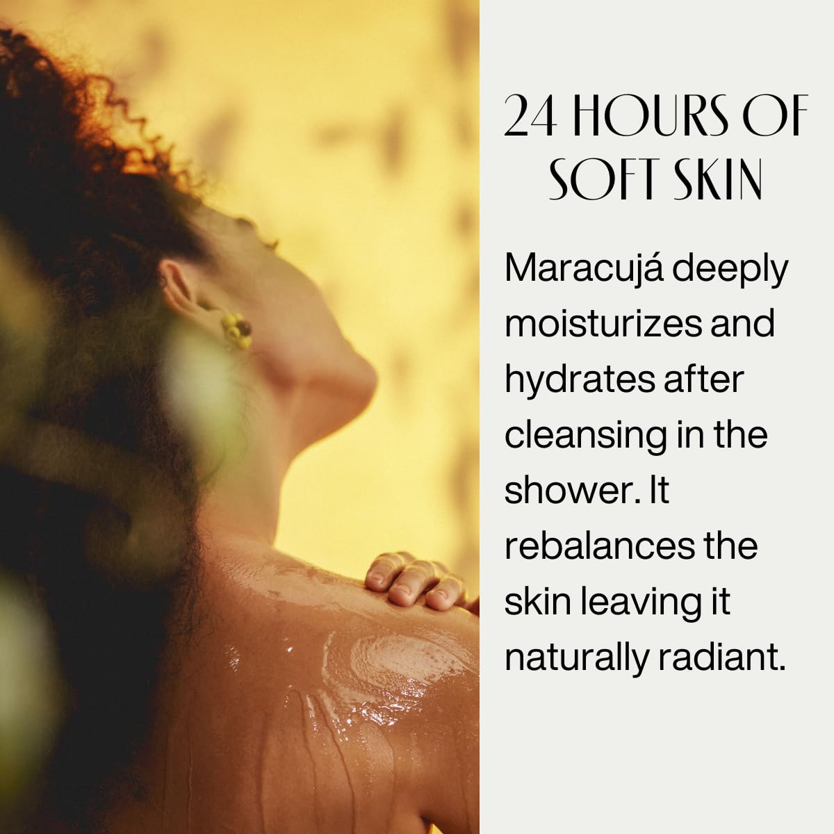 natura - Passion Fruit Triple Phase Body Oil – Maracujá Oil Moisturizer for Soft Glowing Skin, Vegan Skincare, Hydrating & Nourishing Brazilian Beauty – 6.7 fl oz (200ml)