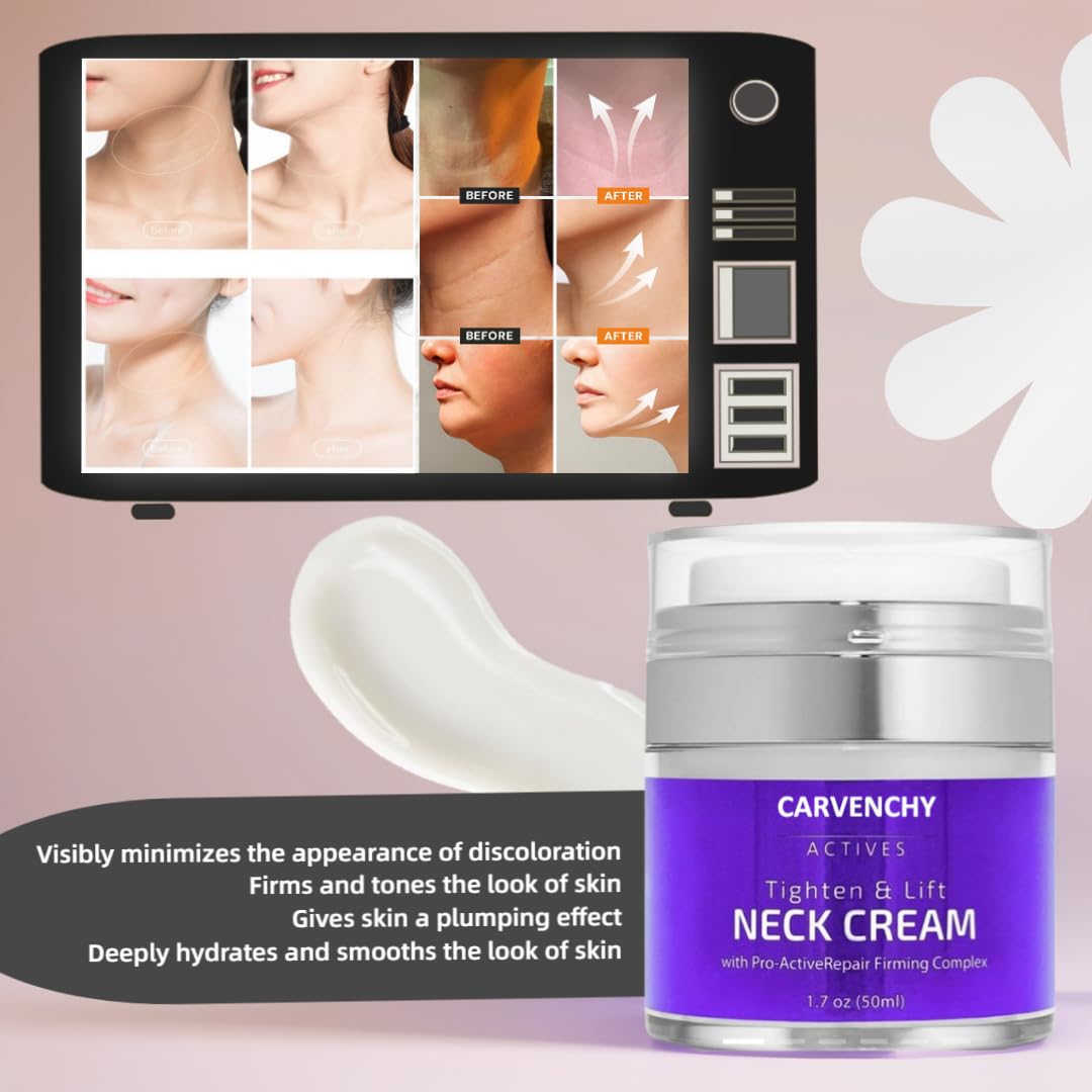 Neck Firming Cream - Age-Defying Hydration for Smooth Skin | 1.7 fl. oz | All Skin Types