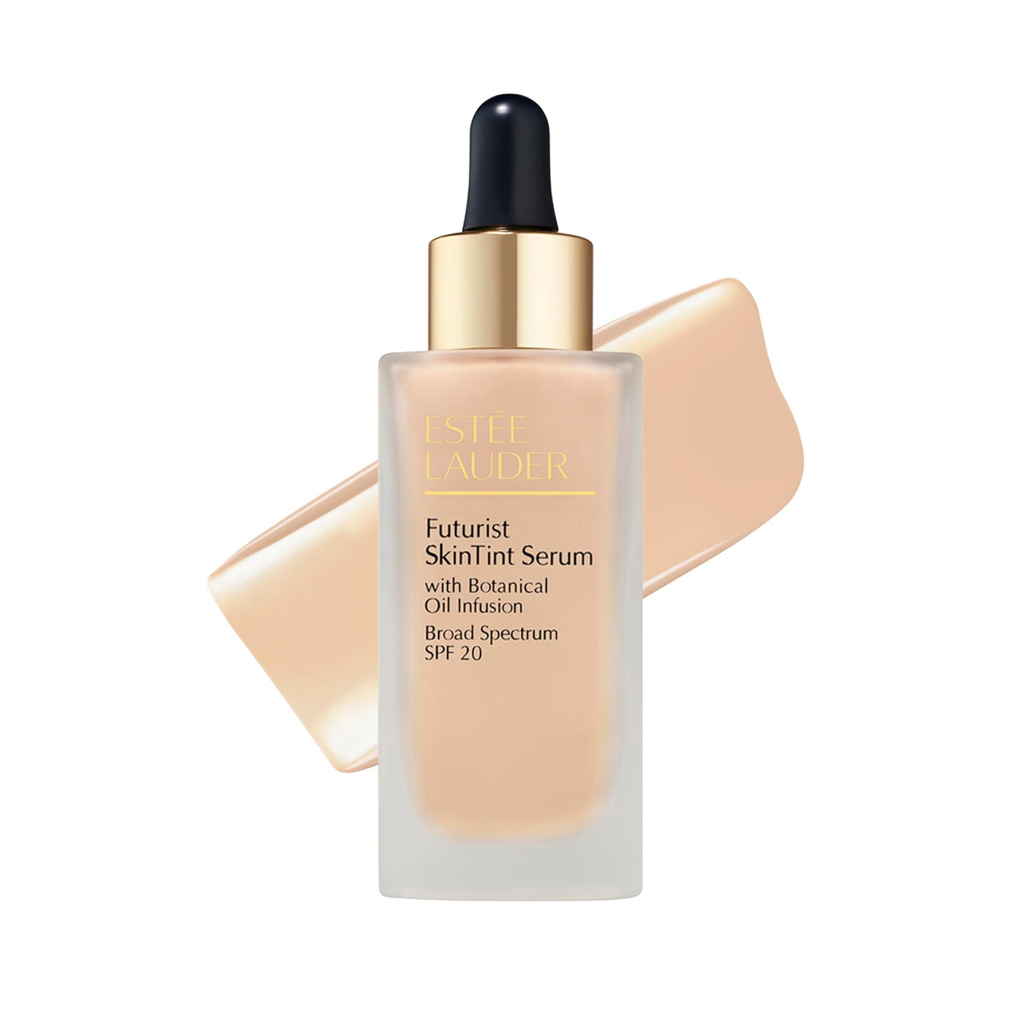 Estée Lauder Futurist Skin Tint Serum Foundation SPF 20 with Glycerin | Light Coverage, 1.0 Fl Oz, 0N1 Alabaster
