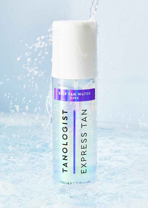 Tanologist Dark Self Tan Water, Clear Self Tanning Water, Streak-Free Tanning Mist, Natural Bronze, No Fake Tan Smell, Long Lasting, Clean Ingredients, 6.76 fl. oz/200 ml Bottle