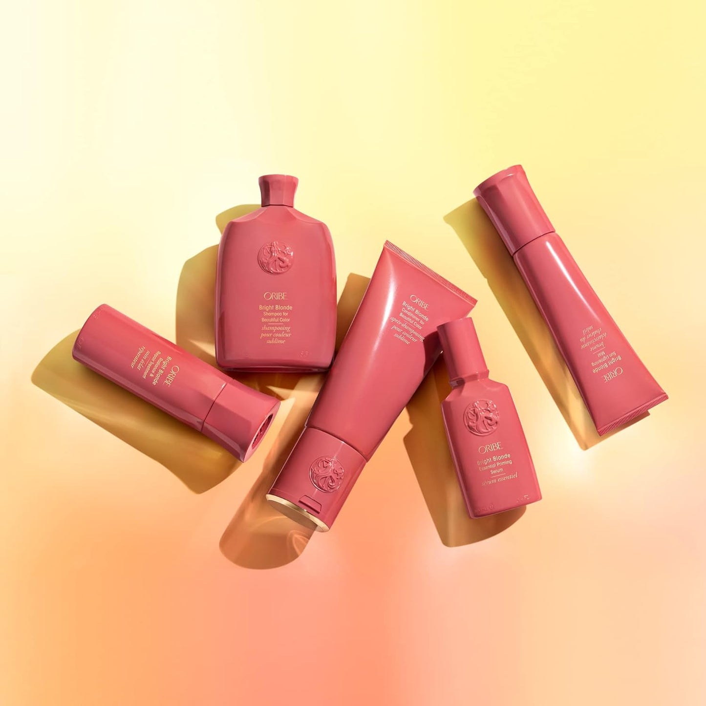 Oribe Bright Blonde Sun Lightening Hair Mist - UV Protectant Spray for Enhanced Shine & Color-Treated Hair - 3 oz