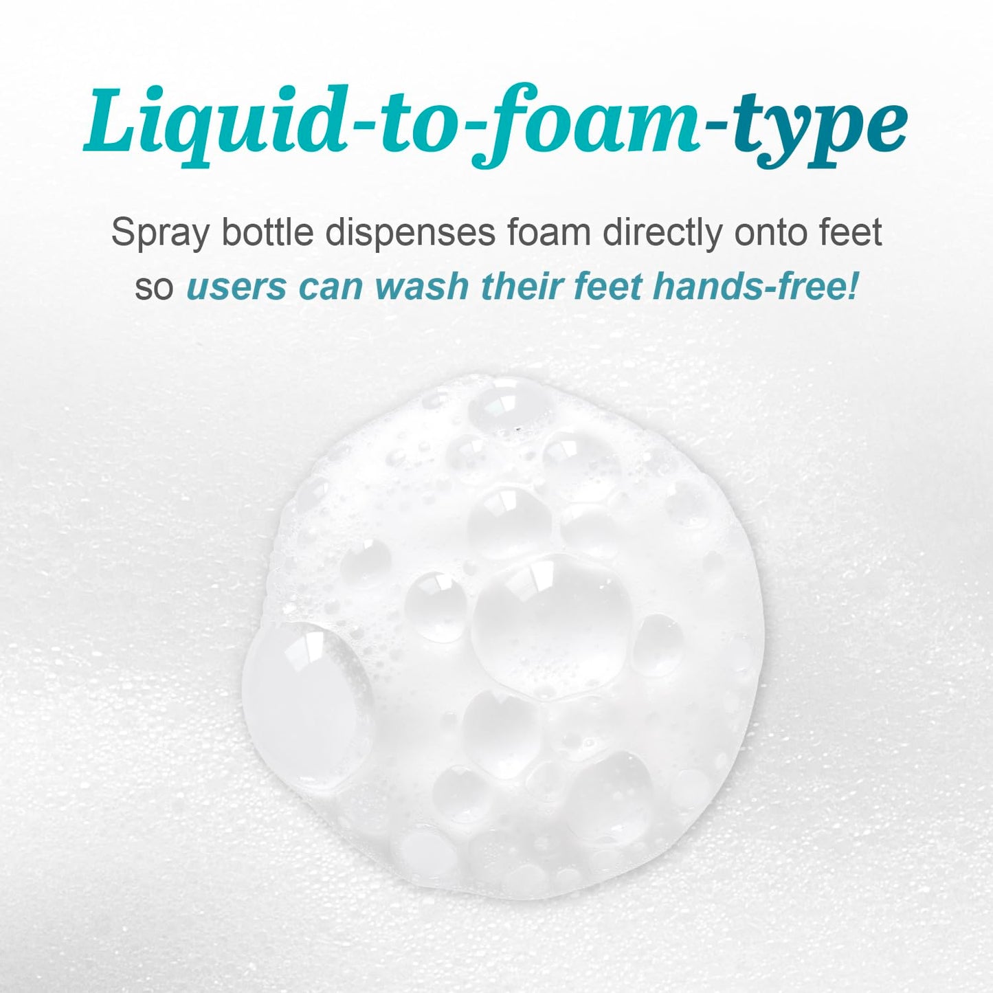 VEILMENT Cotton Foot - Foot Shampoo Soap (Lemon, 13fl oz*2, Pack of 2) - Refreshing Cleanse Spray, Deodorizing Foot Care Wash. Foaming Wash, Easy to Use