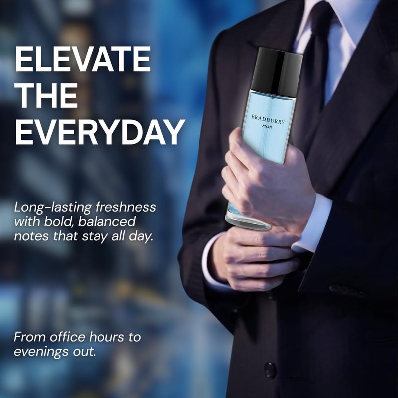 Sandora Fragrances Perfume for Men –INSPIRED by A WORLD RENOWNED MEN’S PERFUME – Artemisia, Violet Leaf, Nutmeg, Vetiver – Fresh, Spicy, Elegant, Long-Lasting Eau De Parfum 100ml (3.4 fl oz)