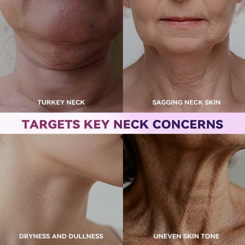 Neck Firming Cream New Formula, Tightening & Lifting Moisturizing Cream for Neck and Chest, Smooths Wrinkles & Crepey Skin, Visibly Firming, Multi-Peptide, Retinol, Collagen, Hyaluronic Acid 4.3 fl oz