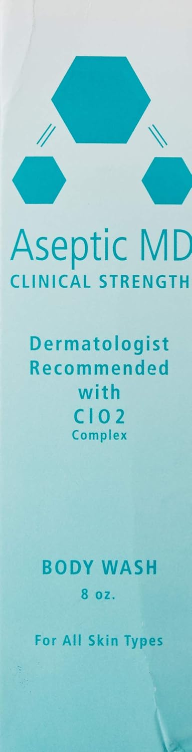 Chlorine Dioxide Complex Body Wash - Gentle, Hypoallergenic & Fragrance-Free | 8 oz for All Skin Types