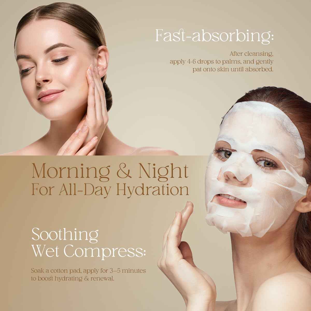 Decoder Liquid Gold Radiance Toner-Serum | Hydrating Face Toner with Hyaluronic Acid, Rose Water & Centella – Alcohol-Free, 24K Gold Infused Skincare for Sensitive Skin & Barrier Repair（5.07 Oz）