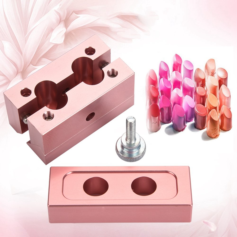 Lipstick Maker,Lipstick ,DIY Lipstick Maker , Makeup Cosmetics Lipstick Silicone Making Tool Aluminum Alloy Lip Balm Maker Tool