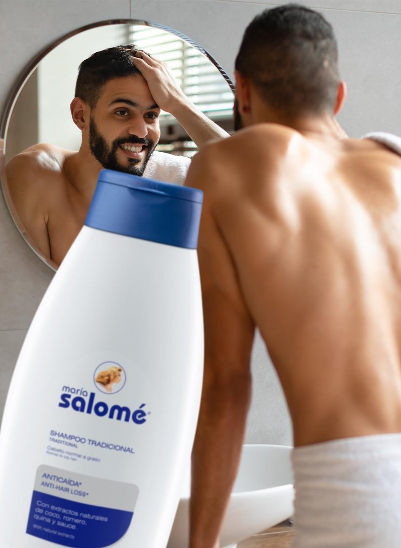 Maria Salome Hair Loss Prevention Prevencion Caida Shampoo 1000ml 33.8 fl Oz