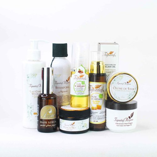 Crème de Jour - Tigontaf Argan Day Cream - Morning Face Skin Care – Lightweight Daily Moisturizer with Argan & Vitamin E – Fights Dryness and Revives Glow – For Face & Neck - 50g /1.7oz