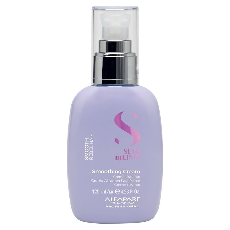 Alfaparf Milano Smoothing Cream | Frizz Control & Heat Protection - Hydrates & Straightens (4.23 fl. oz.)