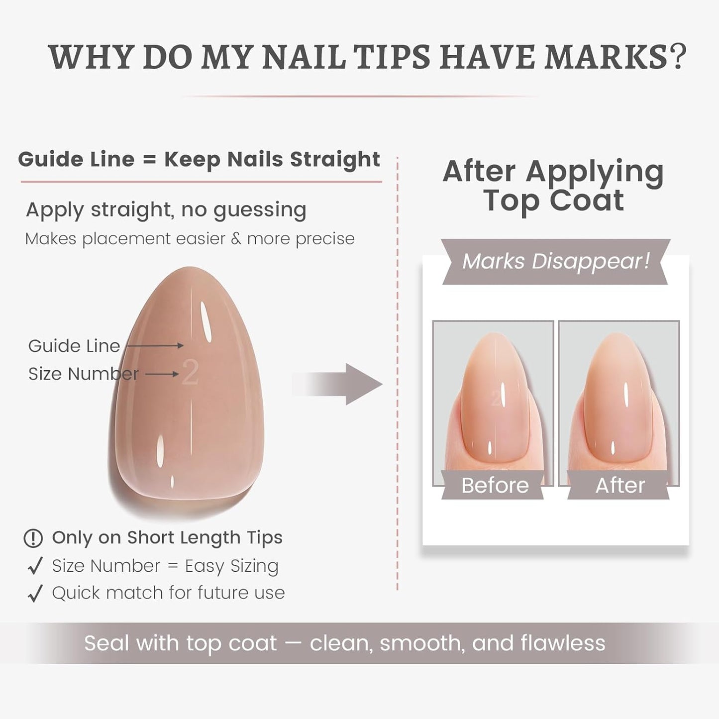 AILLSA Press on Nails Almond 140 PCS Fake Nails 4 in 1 Medium Glossy Nude Nails Press Ons, Long Lasting Pre-Shaped Gel Nails Natural False Nail for Nail Art DIY Women