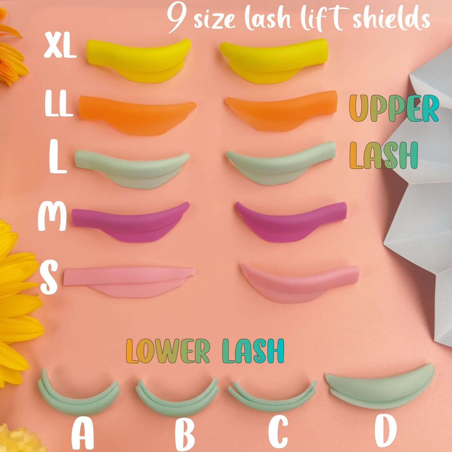 Eyelash Lift Shields Lash Lifting Pad No Glue Mix Glueless Lami Lamination Roller Upper & Lower Perm Pads for All Eyes Curling Like L Curl Extensions with Y Brush Ribbon Cover Silicone Eye Patch Tool