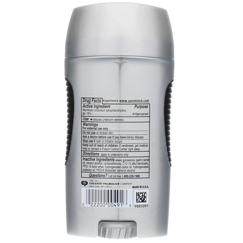 Speed Stick Power Anti-Perspirant Deodorant Unscented 3 oz (Pack of 9)