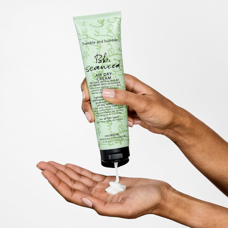 Bumble and Bumble Seaweed Nourishing Air Dry Hair Cream - Hydrating Leave-In Conditioner for All Hair Types | Anti-Frizz, Soft Hold