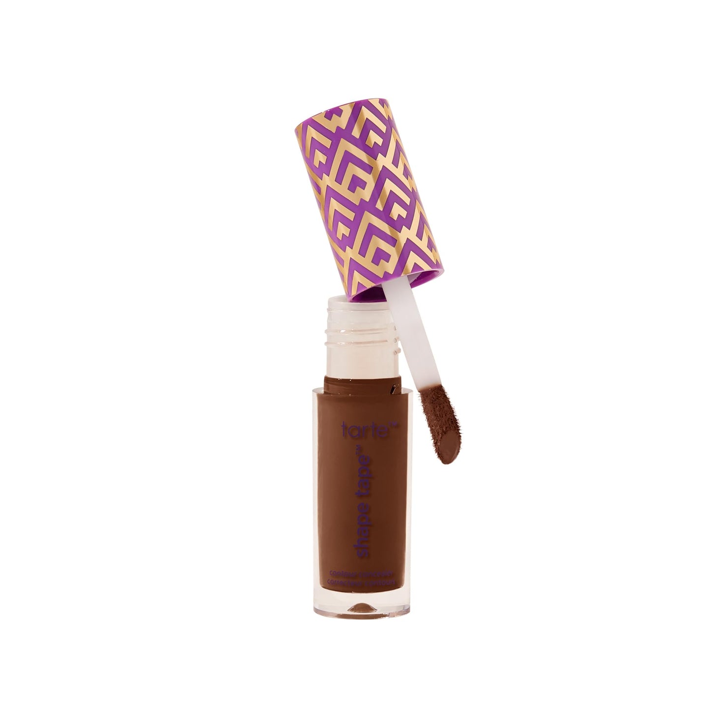 tarte shape tape concealer – Full-Coverage Creaseless Soft Matte Finish, Brightening Under-Eye & Face Makeup, 16hr Longwear, Vegan & Cruelty-Free, travel size, 60N mahogany