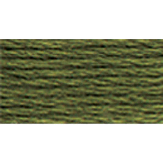 DMC 117-3051 Six Strand Embroidery Cotton Floss, Dark Green Grey, 8.7-Yard