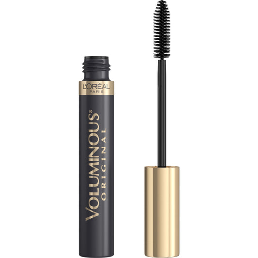 L’Oreal Paris Original Voluminous Mascara, Building Mascara Volume and Length Formula, Washable, Black Brown, 0.28 Fl Oz., 1 Count
