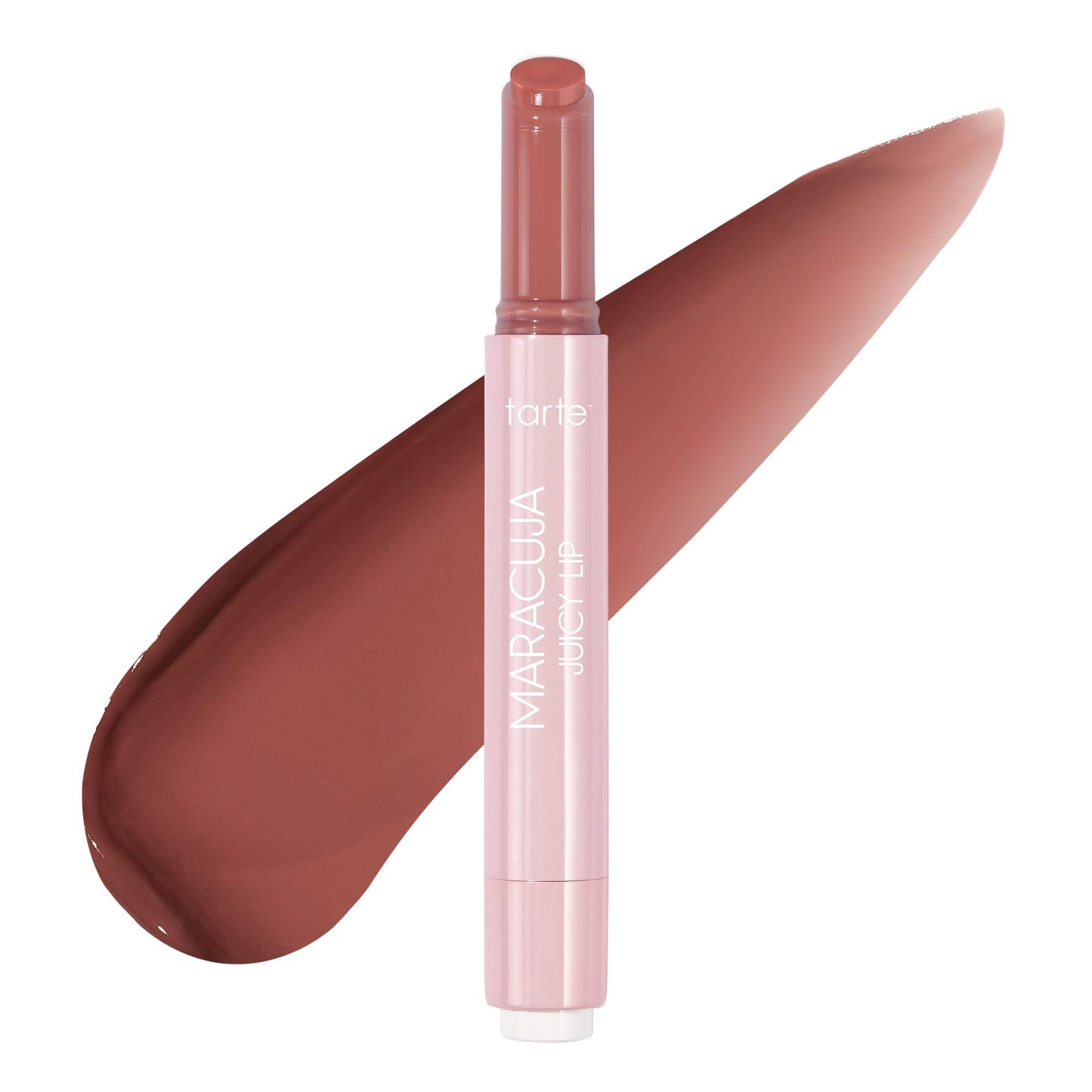 tarte maracuja juicy lip balm gloss – Viral Nourishing Lip Butter Color with High-Shine Hydration, Skincare Infused with Vitamin E, Vegan & Cruelty-Free, full size, Fig