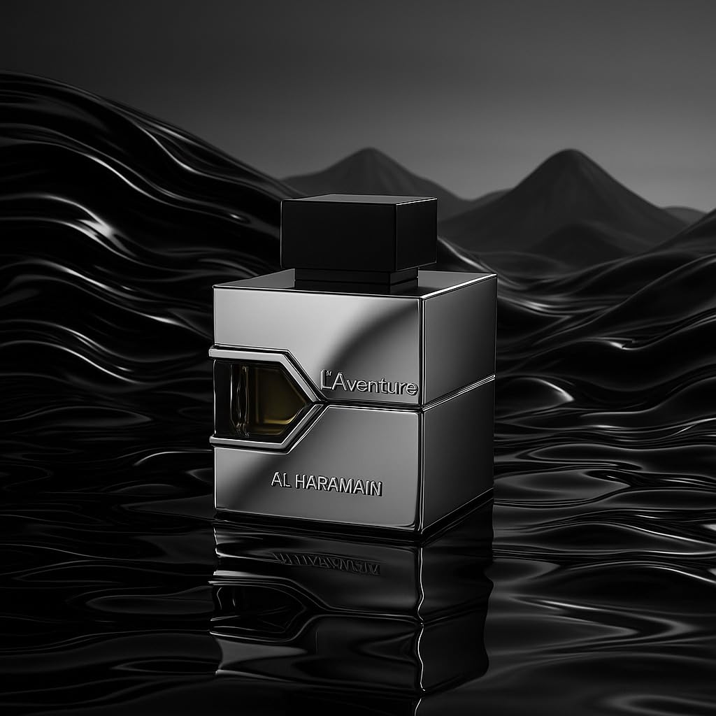 Al Haramain L'aventure Eau De Parfum Spray for Men, 3.33 Fl Oz