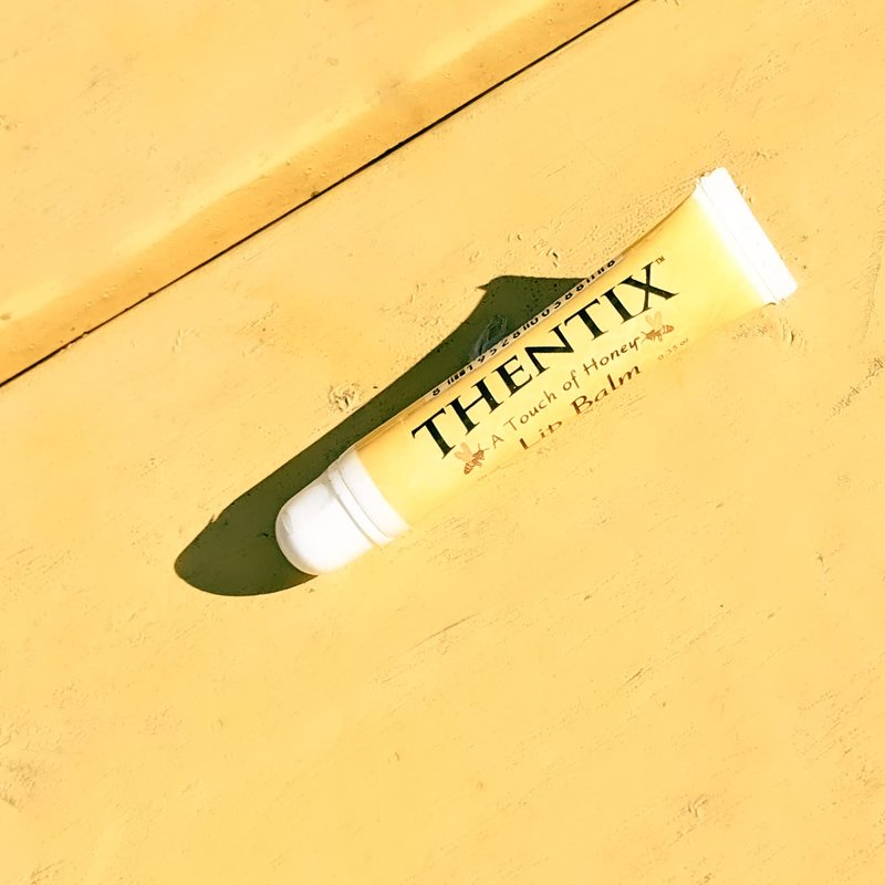 Thentix Lip Balm, 10ml (.35oz) - Hydrating & Soothing, Made with Beeswax