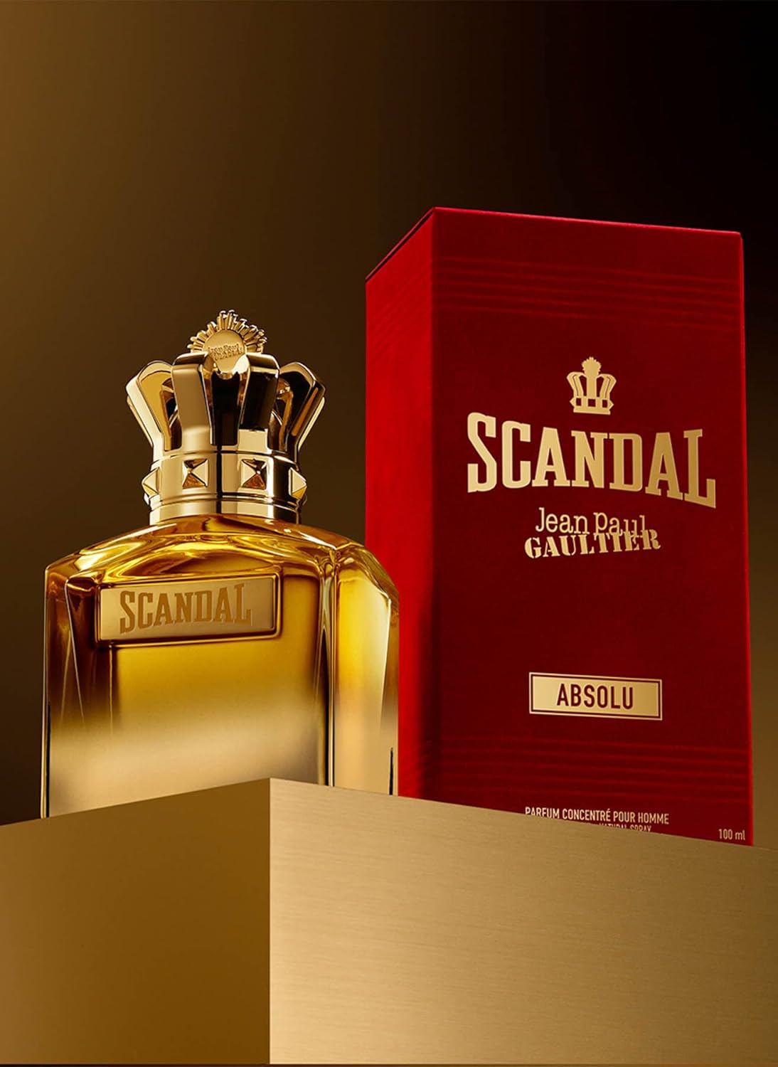Jean Paul Gaultier Scandal Pour Homme Absolu - Concentrated Men's Fragrance 3.4 fl oz