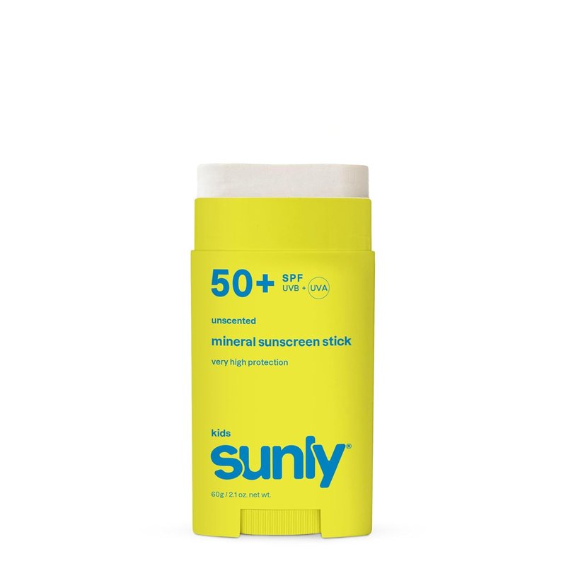 Kids Mineral Sunscreen Stick SPF 50 - EWG Verified, Non-Nano Zinc Oxide, Lightweight & Vegan | 2 Oz