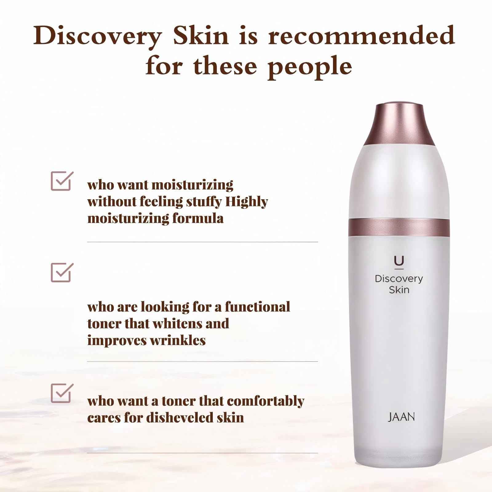 Jaan 4.5floz Anti-Aging & Brightening Toner for Face, Moisturizing Lotion with Centella & Beta-Glucan, Deep Hydration for Dry Skin, Daily Nourishing Toner for Sensitive Skin, Korean Skin Care, 130ml