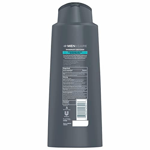 DOVE MEN + CARE 2 in 1 Shampoo and Conditioner Dandruff Defense 4 Count 20.4 oz