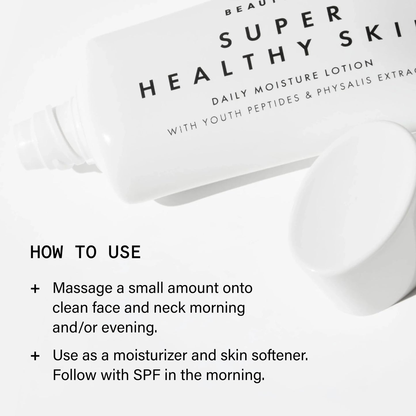 Beauty Pie Super Healthy Skin Daily Moisture Lotion | Hydrating Body Cream | Fragrance Free Lotion | Body Moisturizer | Formulated With Hyaluronic Acid, Peptides & Vitamin E | 200 ml