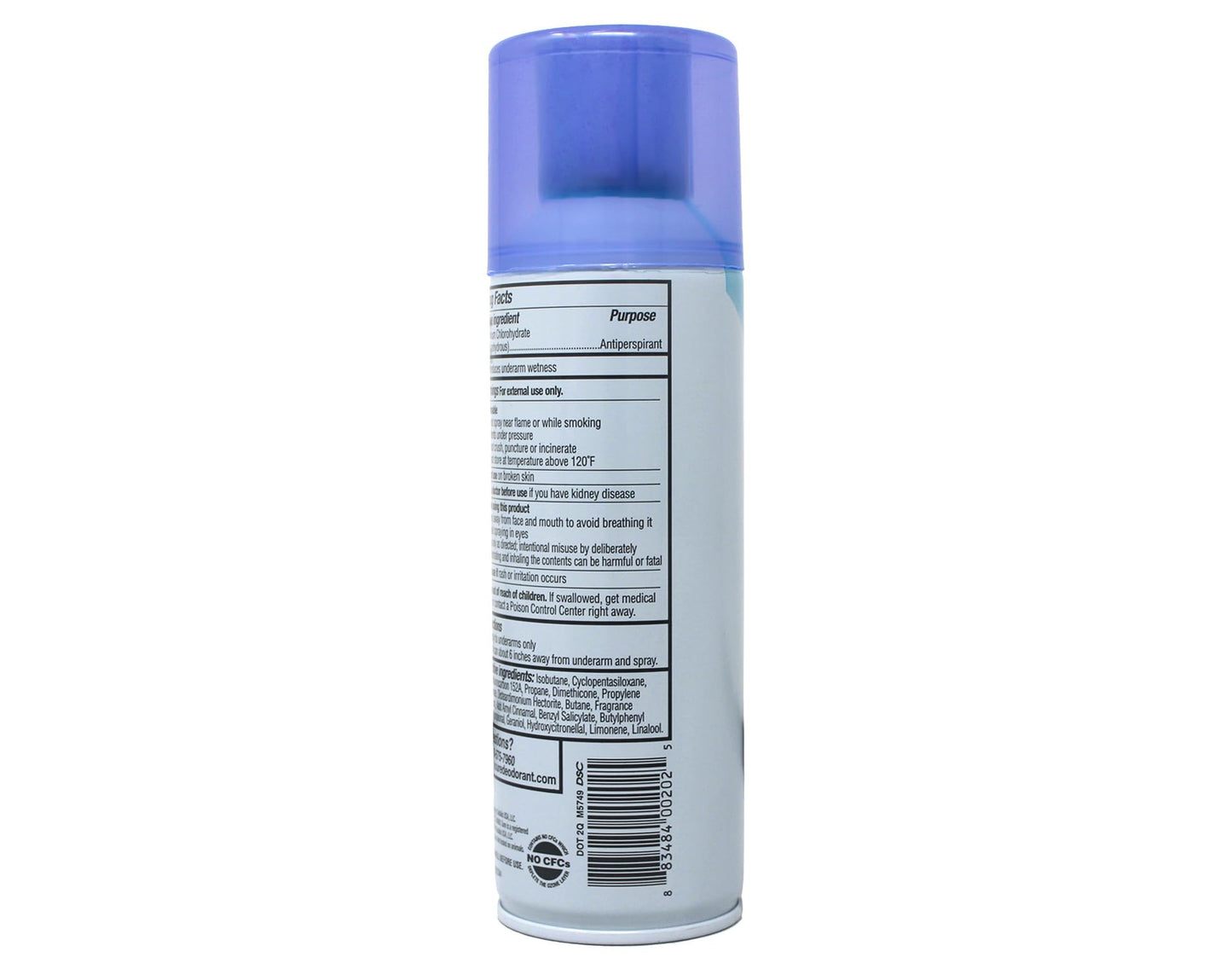 Sure Regular Scent Aerosol Antiperspirant and Deodorant - 24-Hour Protection for Men and Women - Fast Drying Spray Deodorant - 6 oz, Pack of 3