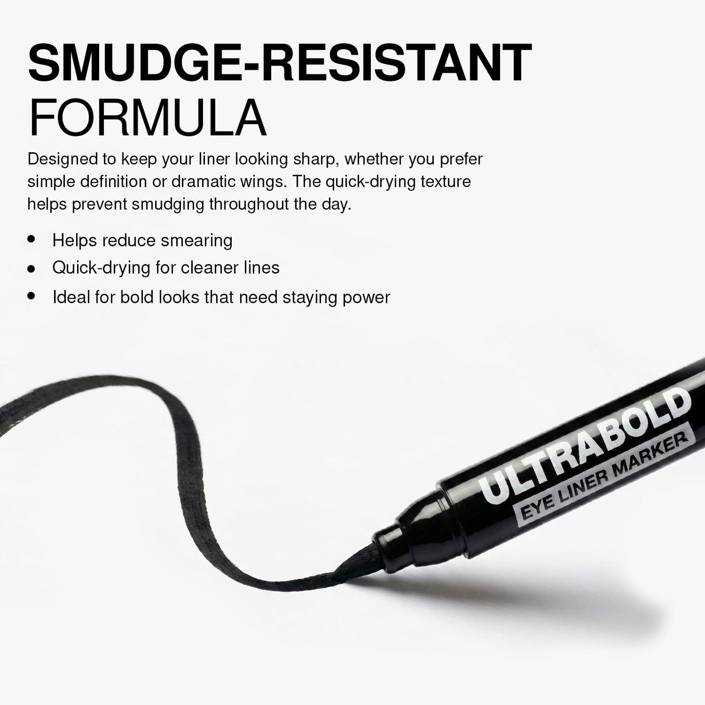 Palladio Ultra Bold Eyeliner Marker Carbon Black