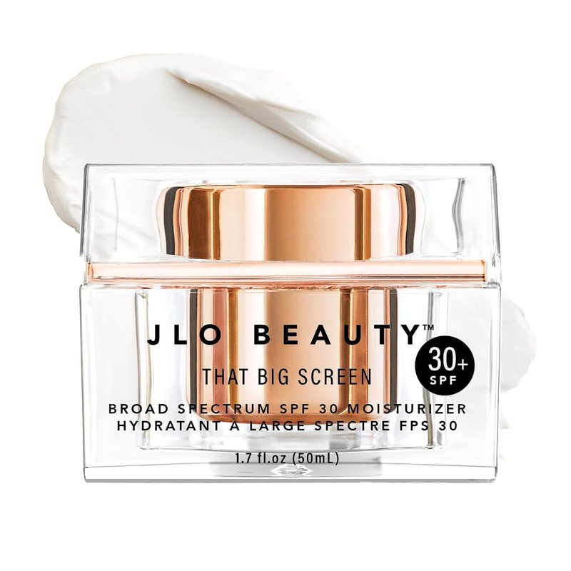 JLO Beauty SPF 30 Face Moisturizer - Lightweight Hyaluronic Acid Sunscreen for Women | 1.7 Fl Oz