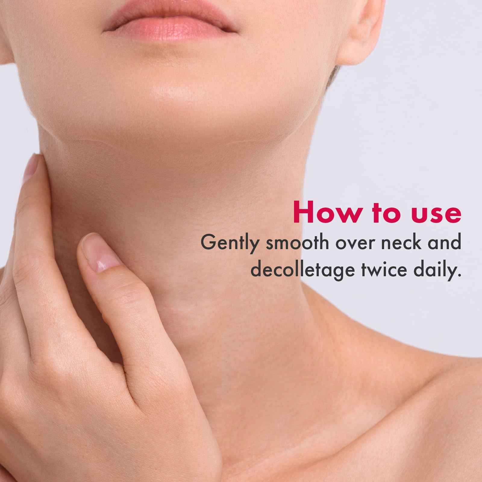 TOSOWOONG Collagen Necktox Cream with Collagen and Hyaluronic Acid for Neck Firming, Anti-aging, Wrinkles and Tightening, Korean Skin Care, 50ml, 1.69 fl. oz.