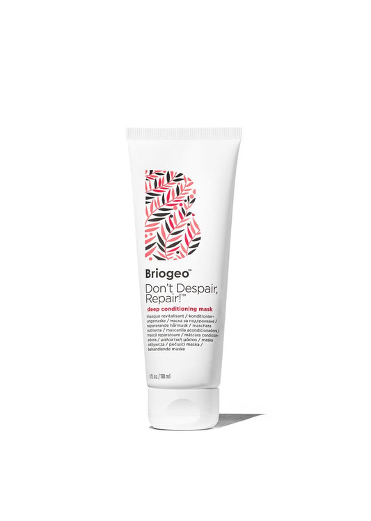 Briogeo Don't Despair, Repair! Deep Conditioning Mask | Protein + Moisture Balance Conditioner for Dry, Damaged, Color-Treated Strands | Vegan & Cruelty-Free | 4 oz