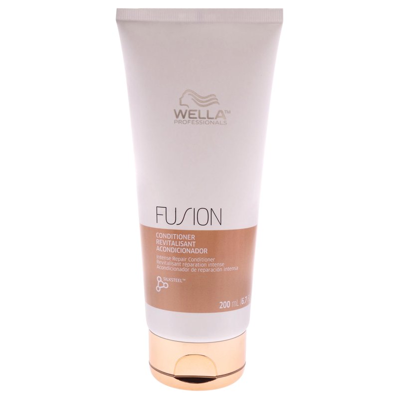 Wella Professionals Fusion Intense Repair Conditioner for Damaged Hair | Repairs, Strengthens & Protects Against Hair Breakage for Smooth, Silky Hair | 6.7 Fl Oz