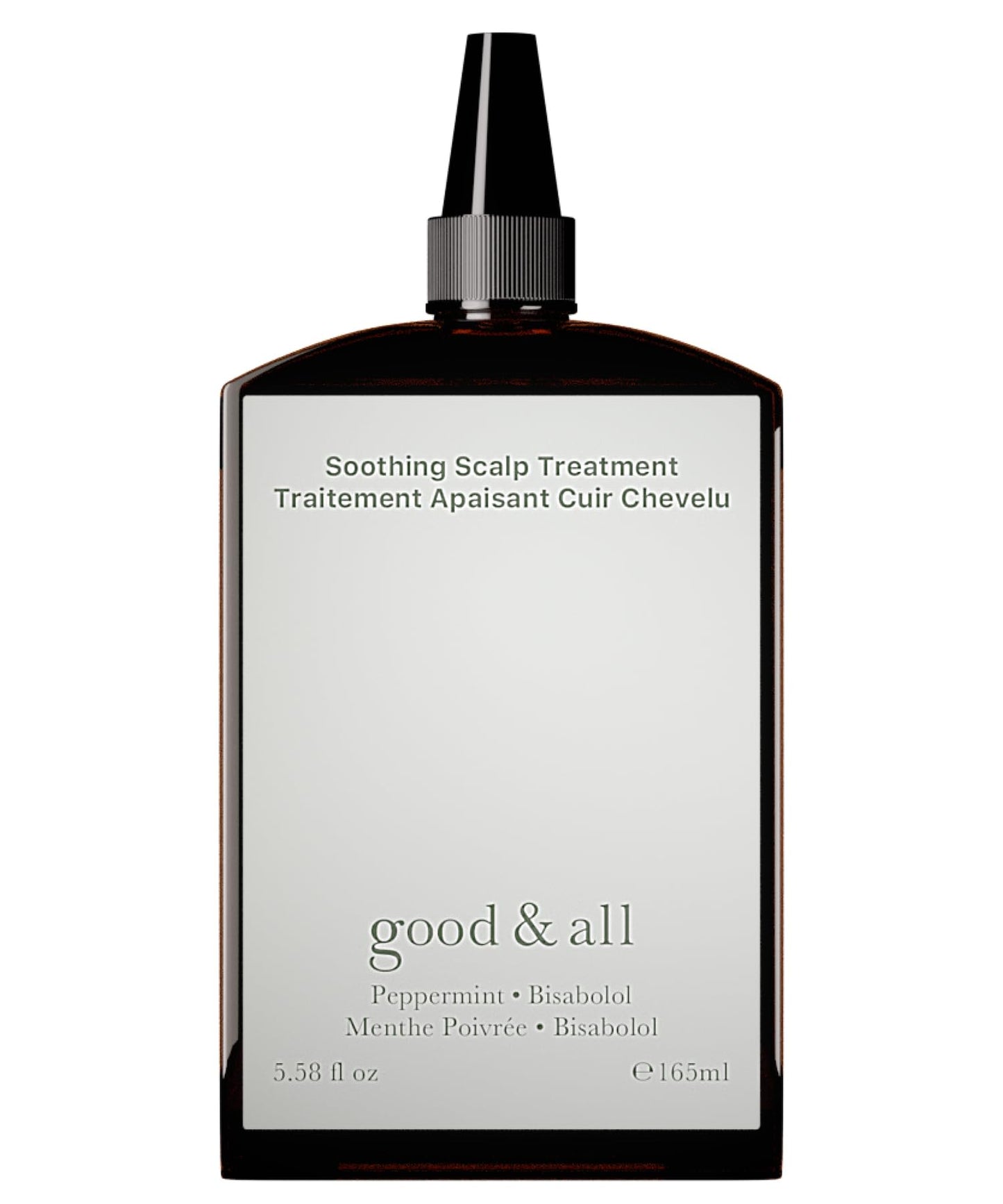 Good&All Dry Itchy Scalp Treatment - Leave-in Itch Relief with Peppermint & Bisabolol, Fragrance-Free, Paraben-Free, Vegan, Cruelty-Free - 5.58 fl oz