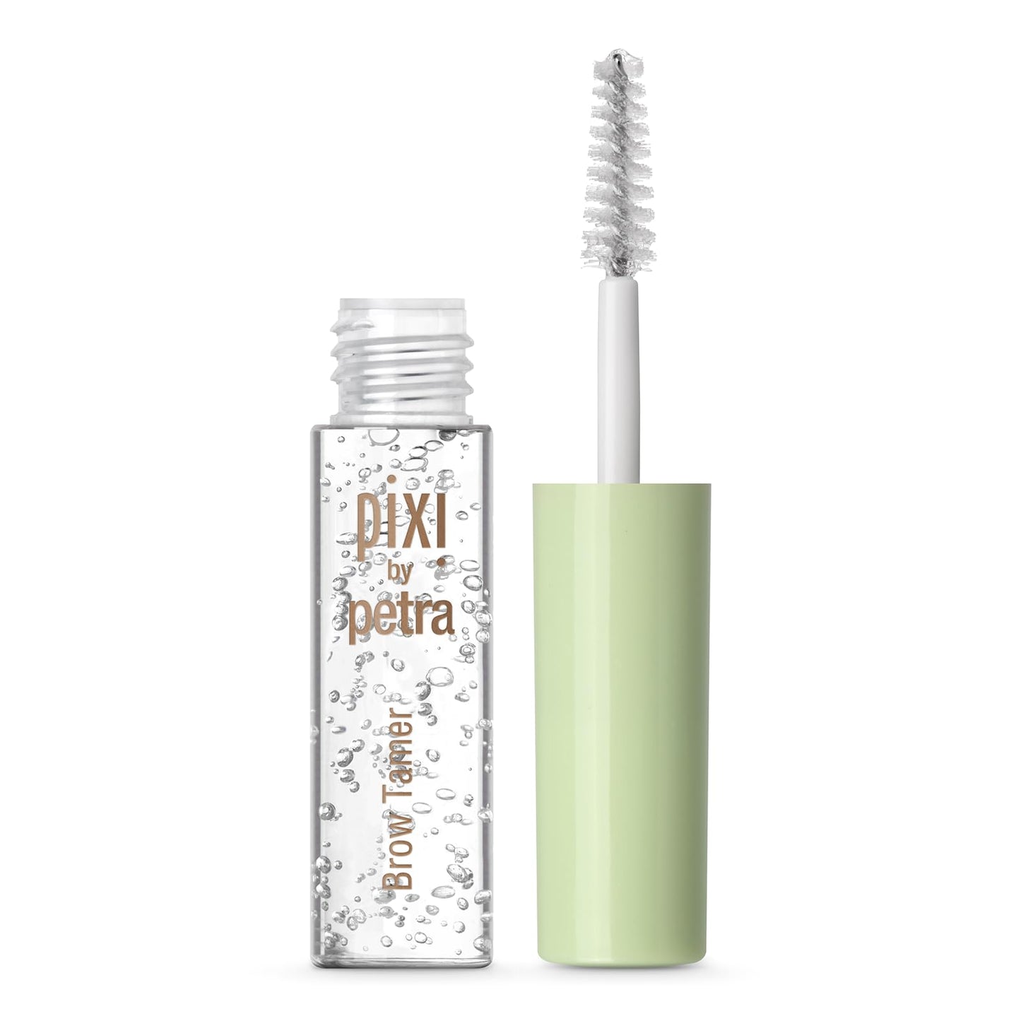 Pixi Beauty Brow Tamer Clear Eyebrow Gel, Long-Wearing Translucent Brow Setting Gel with Aloe Vera and Panthenol, Shapes Defines and Holds Brows, Non-Crunchy Flexible Hold, 4.5 ml / 0.15 fl oz