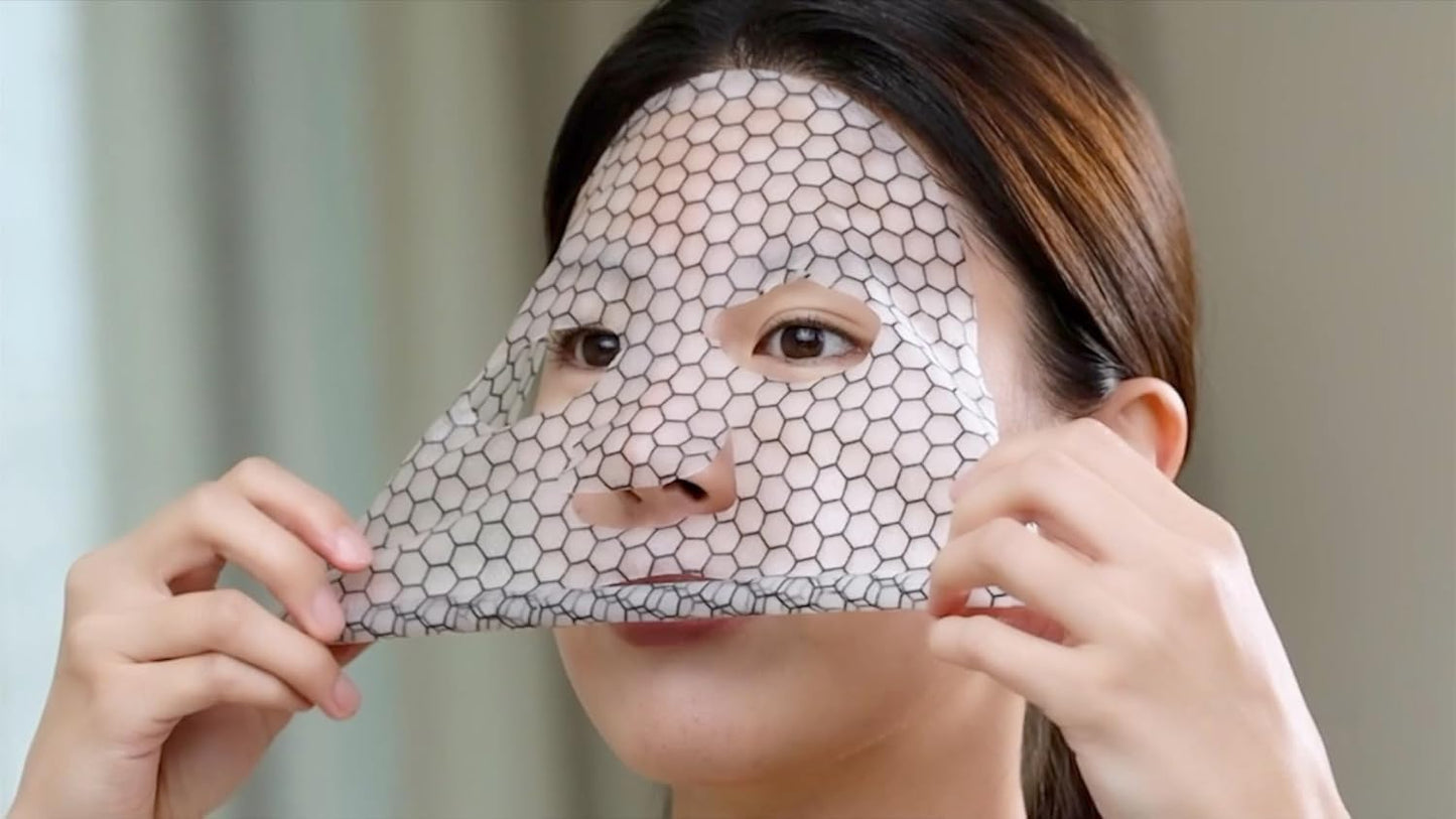 Hydrating Collagen Hydrogel Face Mask Sheets - 8pcs Luxury Spa Gift Set | Korean Glass Skin Overnight Skincare