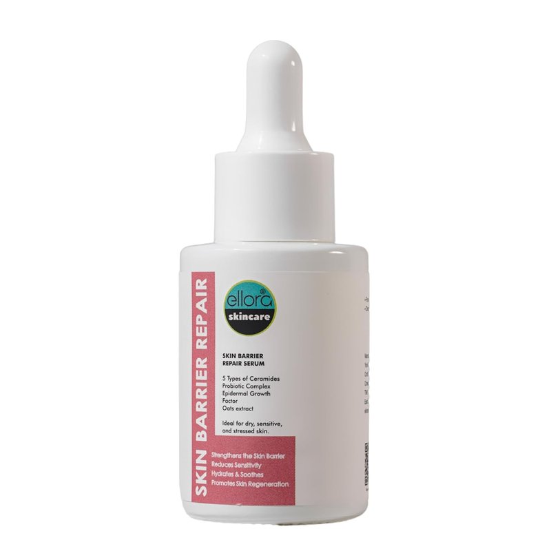 Skin Barrier Repair Serum - Restore & Strengthen Sensitive Skin | Ceramides, EGF, Oat Extract | Fragrance-Free (1 fl oz)