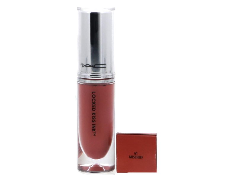 MAC Locked Kiss Ink 24HR Lipcolour | Long-Lasting Light Pinky Nude Lipstick - 0.14 fl oz / 4 mL