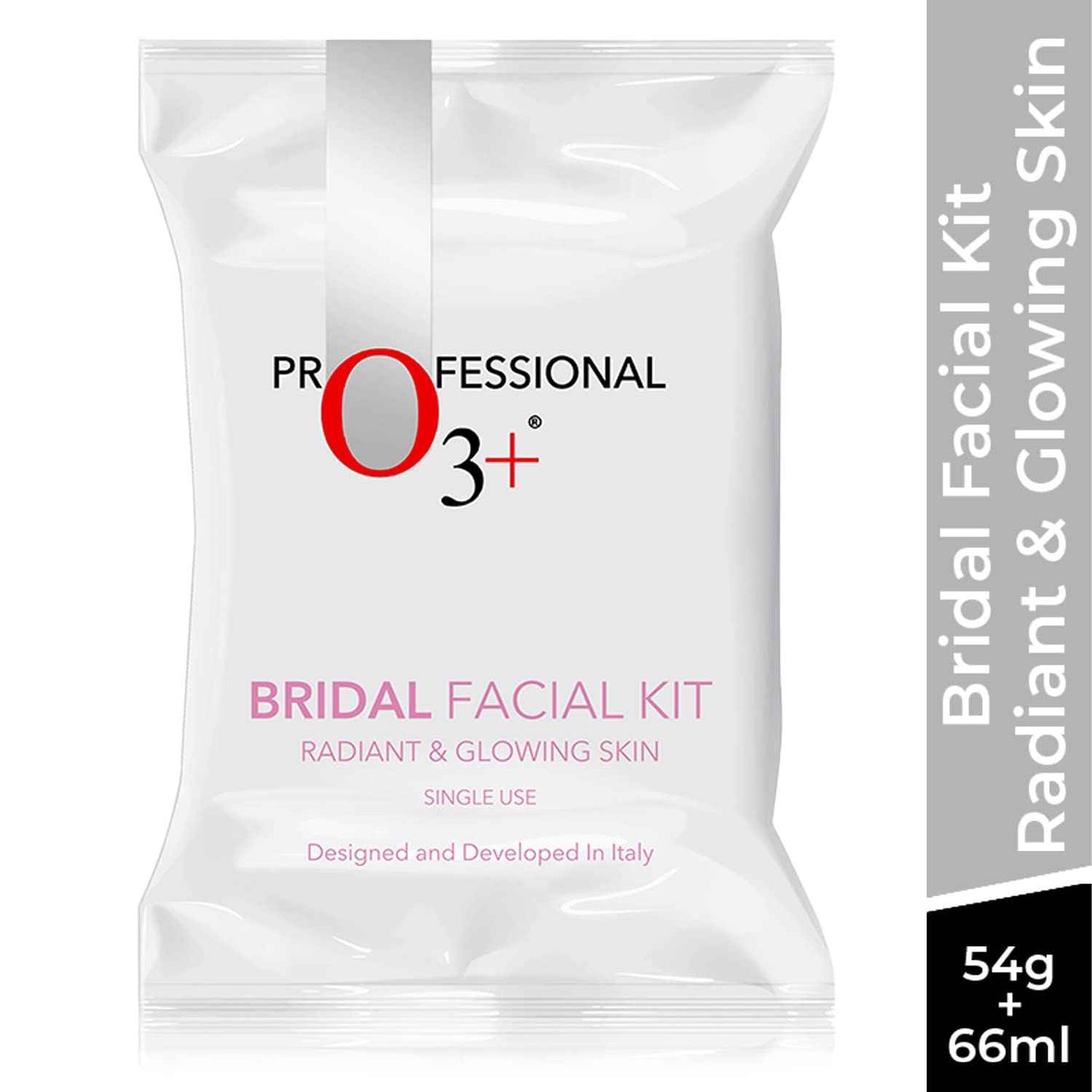 O3+ Bridal Facial Kit for Radiant & Glowing Skin - Suitable for All Skin Types (120g, Single Use)
