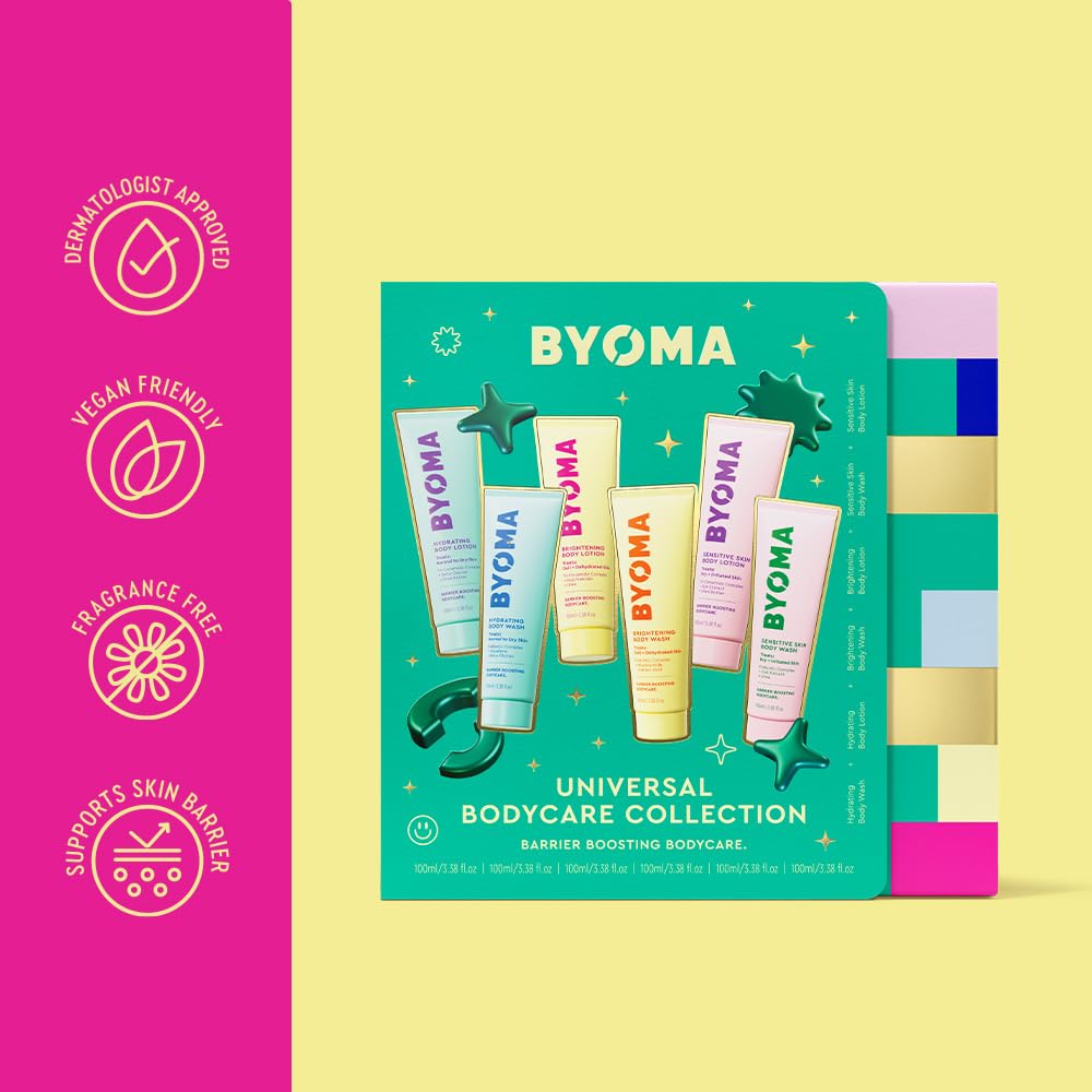 BYOMA Body Care Trial and Travel Kit (6-Piece Set)