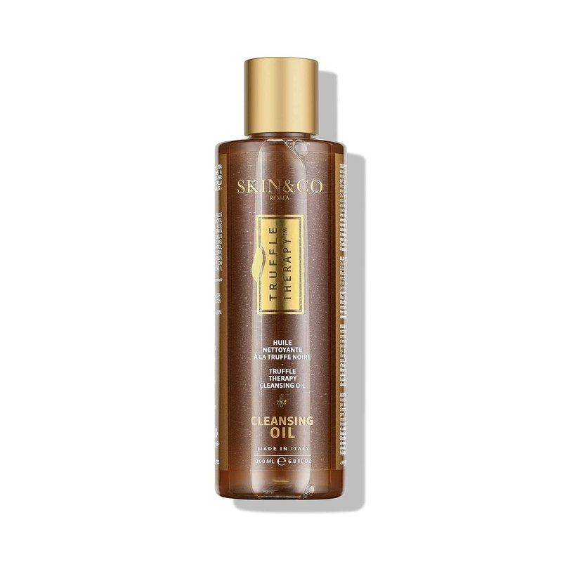 SKIN&CO Roma Cleansing Oil - Truffle Therapy Formula | 6.8 Fl Oz for Radiant Skin