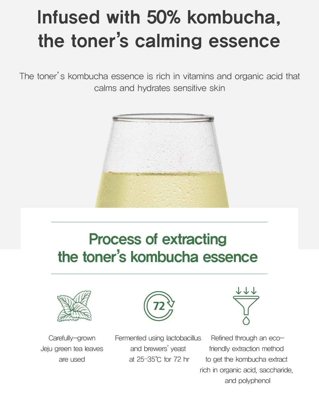 Waterful Refining Toner Pads for Sensitive Skin, Hydrating & Calming with Kombucha Essence, 100% Vegan, Cruelty-Free, Natural Ingredients Toner Pad for Pore Care & Anti-Aging, Korean Skincare -90 pads