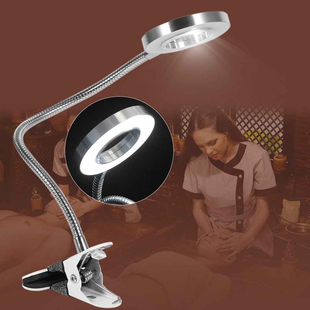 Lamp Portable Eyebrow Manicure Cold Clip Desk Light USB Clip Beauty Lamp for Lash Extension